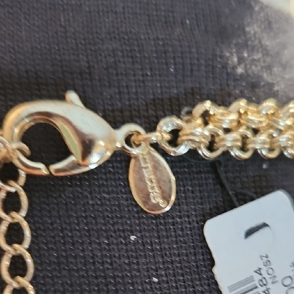 Chico's Gold and Silver Statement Necklace - Picture 4 of 7